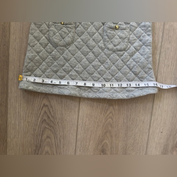 Janie and Jack Gray Dress with Brown Collar 👧🤎 - Picture 5 of 7